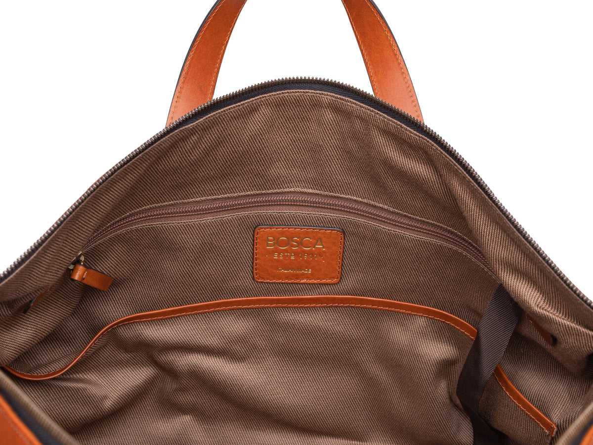 Bosca Dolce Italia Duffle Amber