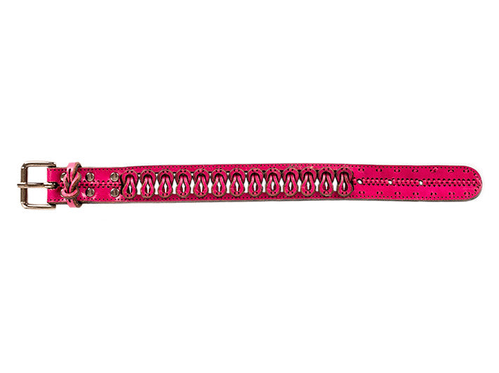 Bosca Belted Bracelet Fuscia