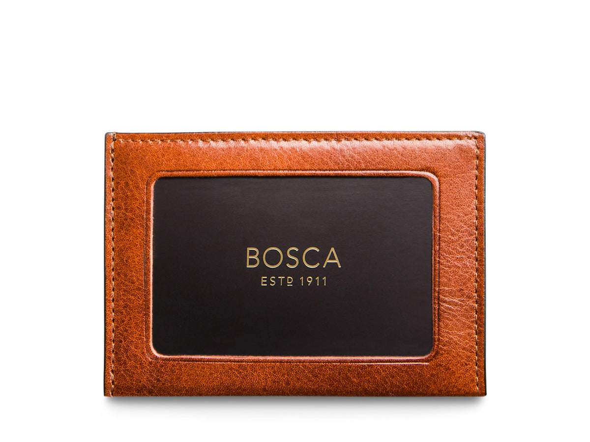 Bosca Weekend Wallet Old Leather Classic Amber