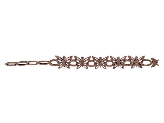 Bosca Women's Butterfly Bracelet taupe