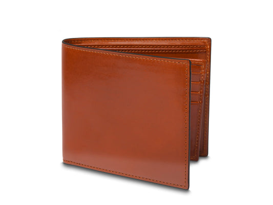 Bosca Old Leather Italia Euro Size Deluxe Executive Wallet - RFID Amber