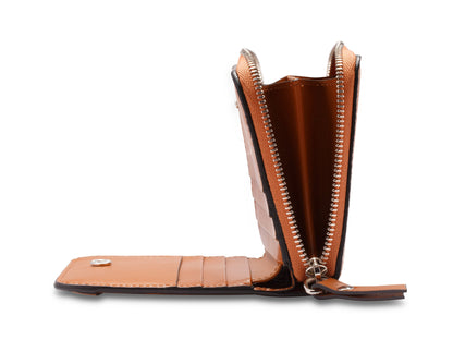 Bosca Italia 4" Billfold Wallet with Zip Nut