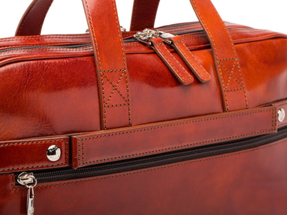 Bosca Stringer Bag Old Leather Classic  Cognac