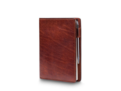 Bosca The Writer’s Journal Medium Dolce  Dark Brown