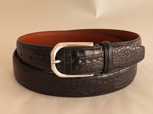 Bosca Chaco Belt Black