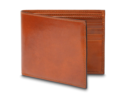 Bosca Old Leather Italia 8 Pocket Wallet Amber