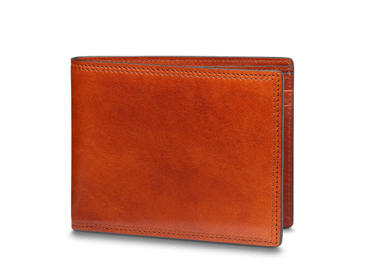 Bosca Dolce Italia Executive I.D. Wallet - RFID Amber