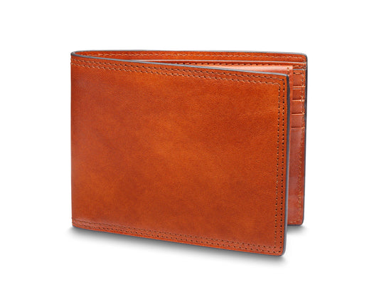 Bosca Dolce Italia Credit Wallet w/I.D. Passcase Amber