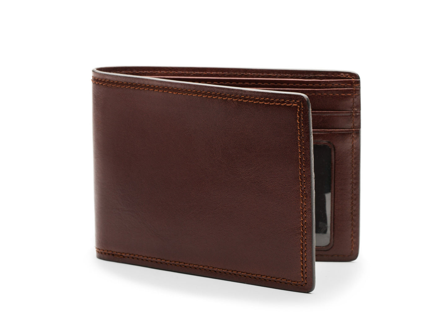 Bosca Executive I.D. Wallet Dolce  Dark Brown