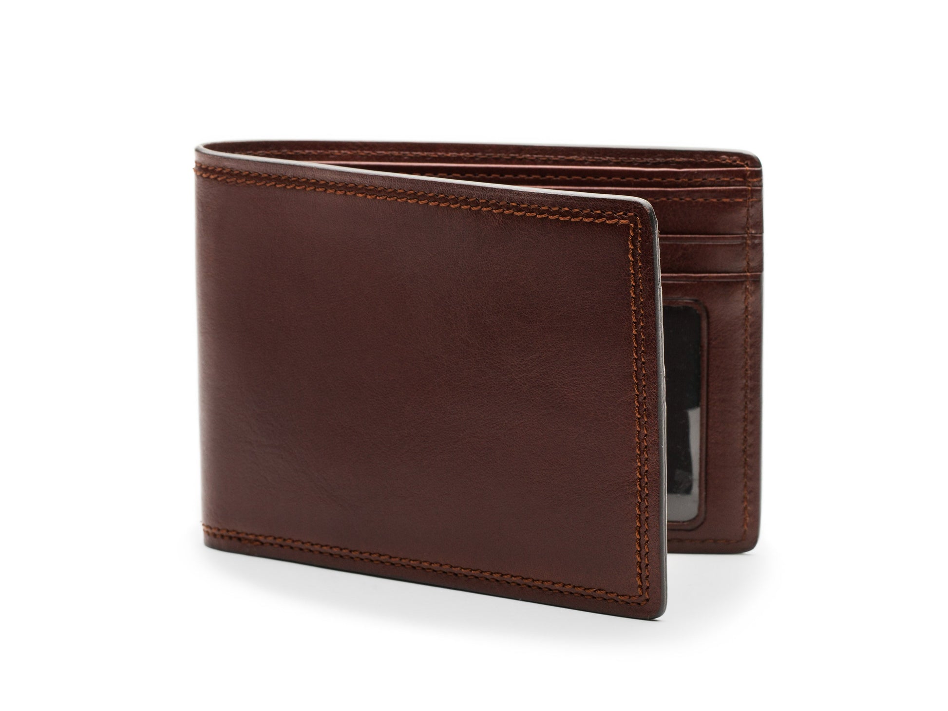 Bosca Executive I.D. Wallet Dolce  Dark Brown