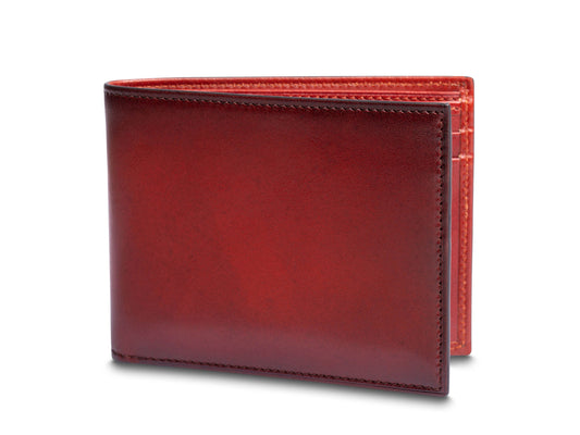 Bosca Smoked Old Leather Executive I.D. Wallet Smoked Red