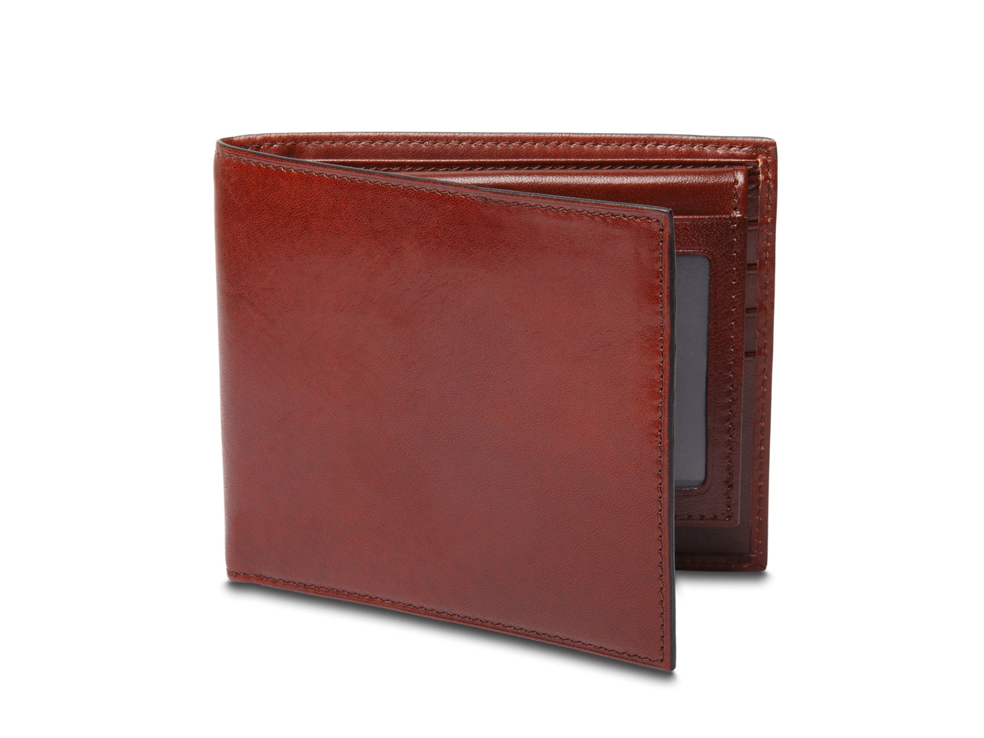 Bosca Old Leather Italia Euro Credit Wallet w/I.D. Passcase - RFID Black