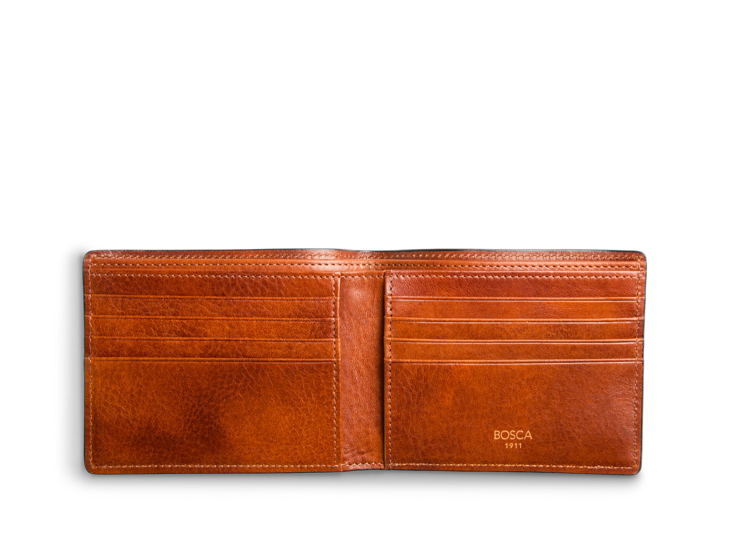 Bosca 8-Pocket Deluxe Executive Wallet  Black