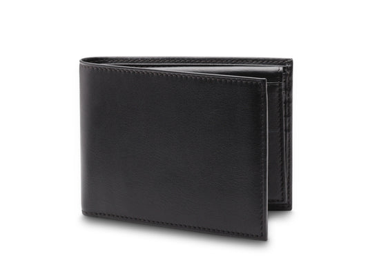Bosca Nappa Vitello Credit Wallet w/I.D. Passcase Black