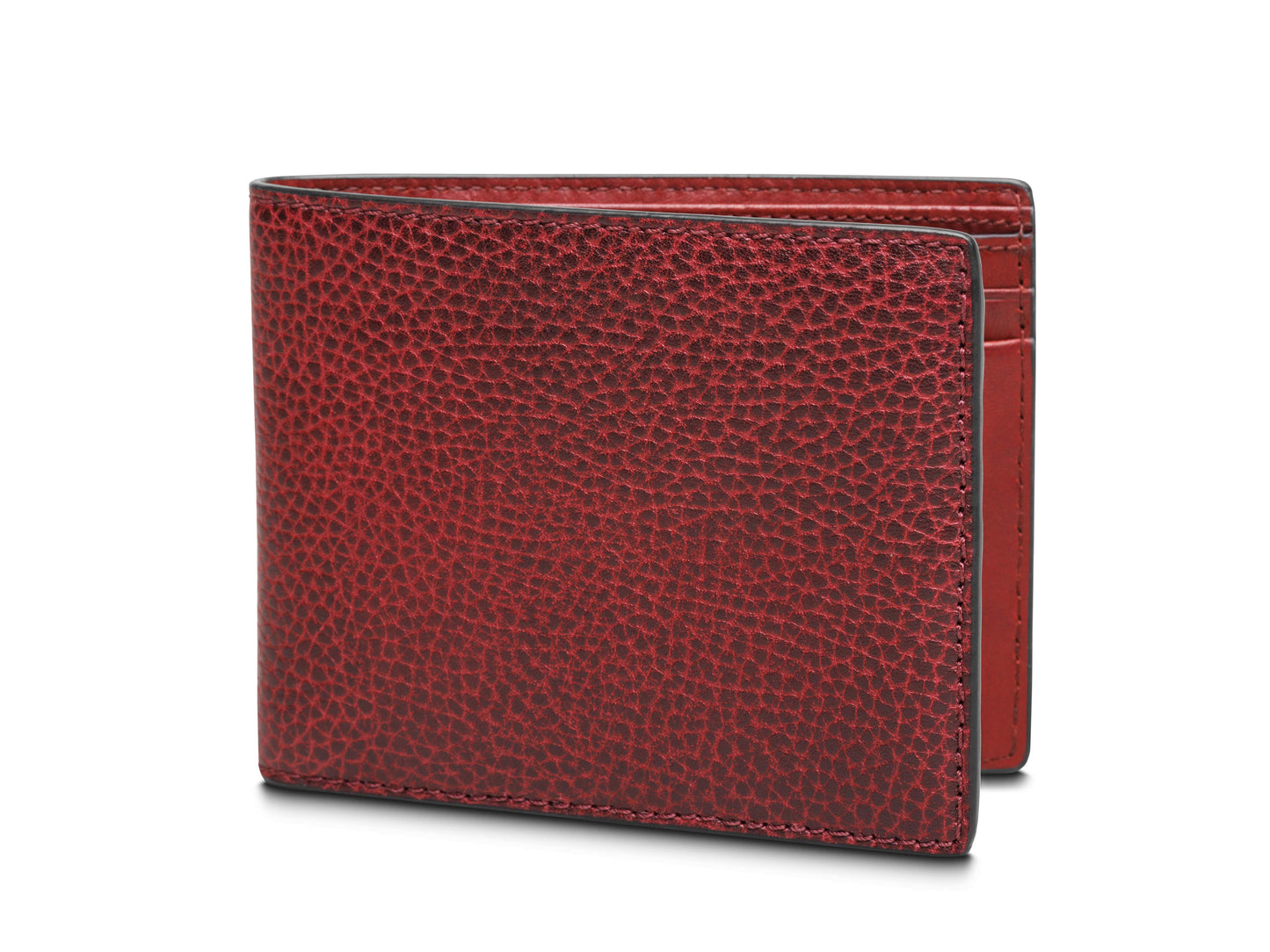 Bosca Roma Executive ID Wallet Burgundy