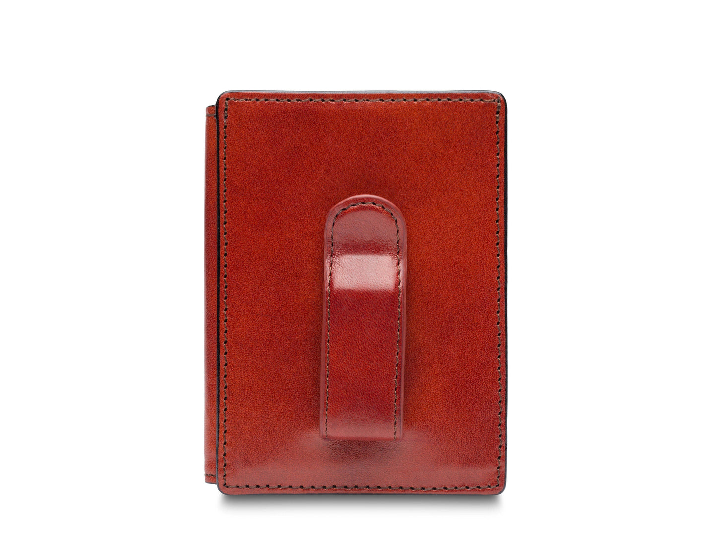 Bosca Old Leather Front Pocket I.D. Wallet Cognac