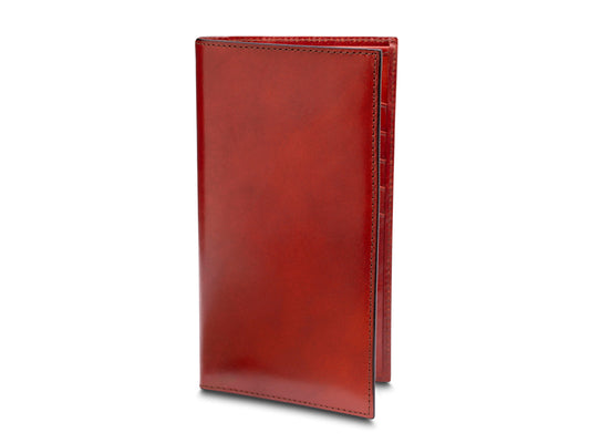 Bosca Old Leather Italia Coat Pocket Wallet Cognac