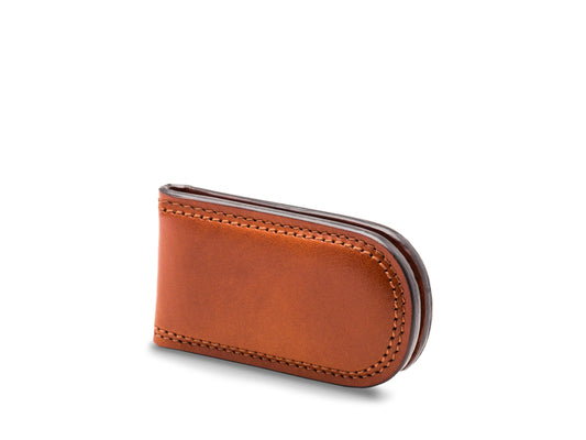 Bosca Money Clip  Amber