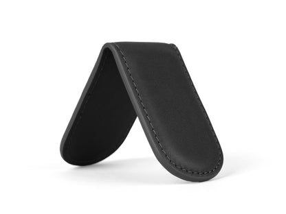 Bosca Nappa Vitello Magnetic Money Clip Black