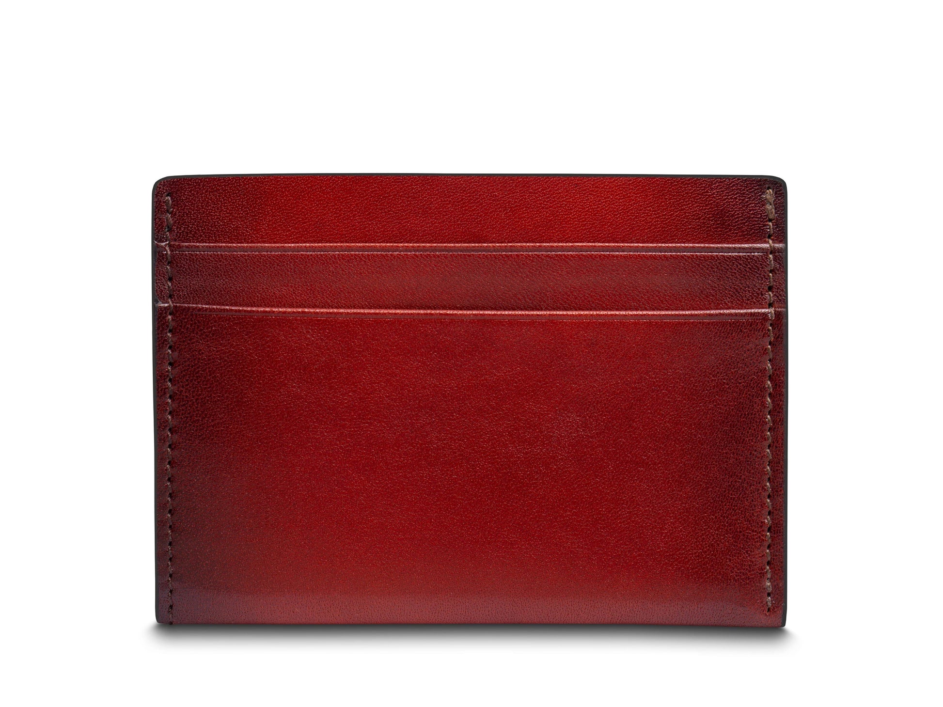 Bosca Smoked Old Leather Weekend Wallet Smoked Red