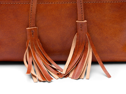Bosca Classic Bucket Bag  Amber