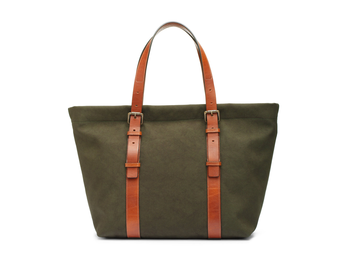 Bosca Dolce Marina Emma Carry-All Tote Green/Amber