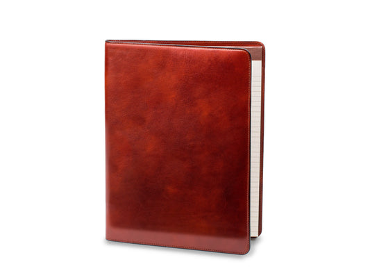 Bosca Old Leather Deluxe Leather Portfolio Cognac