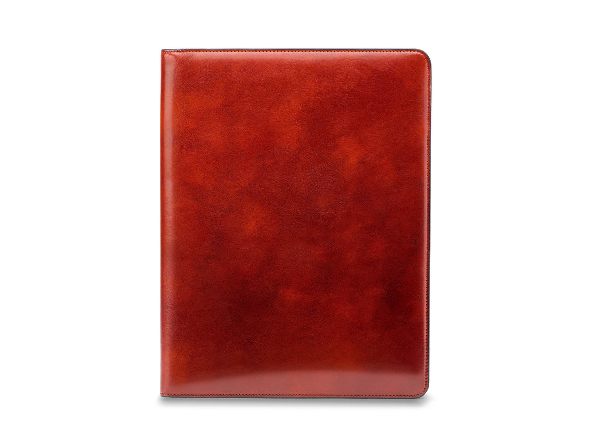Bosca Old Leather Deluxe Leather Portfolio Cognac