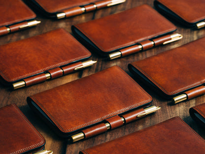 Bosca Journal Cover  Dark Brown