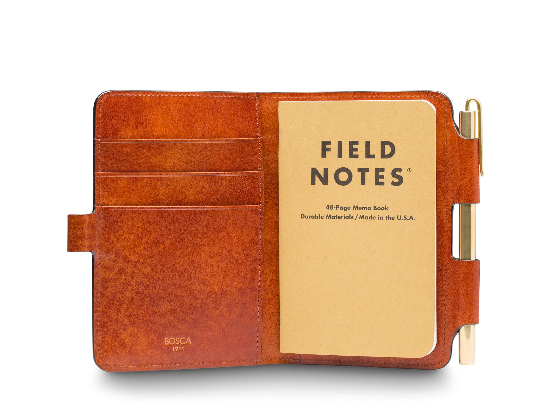 Bosca Journal Cover  Dark Brown