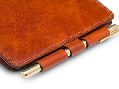 Bosca Journal Cover  Dark Brown