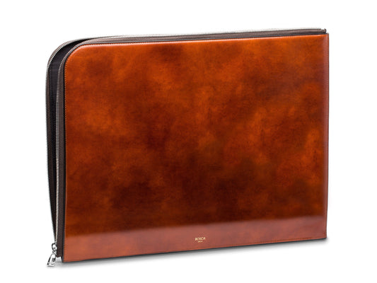 Bosca Old Leather 16" Portfolio / Envelope Dark Brown