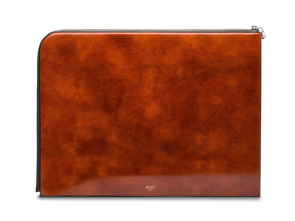 Bosca Old Leather 16" Portfolio / Envelope Dark Brown