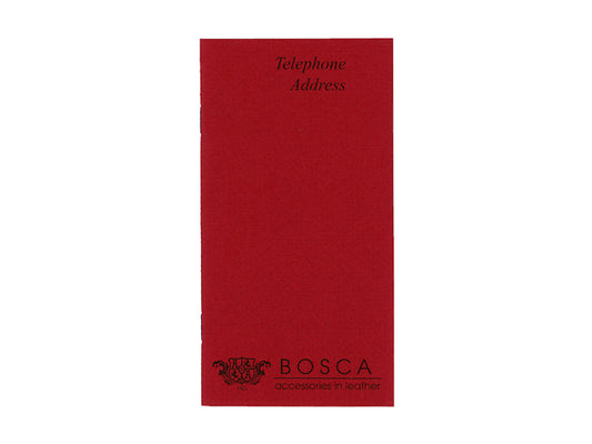 Bosca Non Tab Address Book Refill 3.25 x 6.5