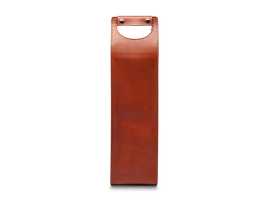 Bosca Vachetta Travel & Gift Bag for One Wine Bottle Vachetta