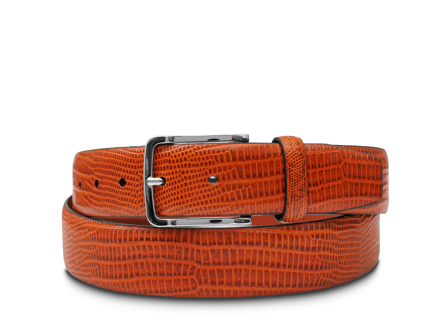 Bosca Bergamo Belt Cognac