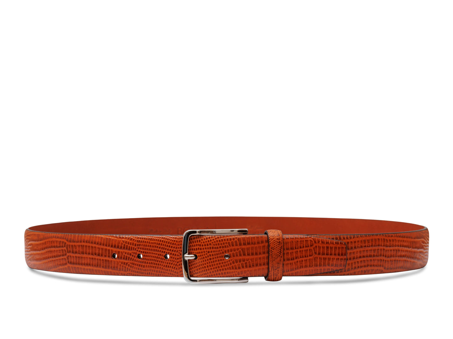 Bosca Bergamo Belt Cognac
