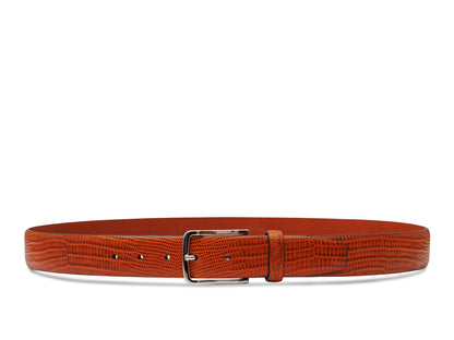 Bosca Bergamo Belt Cognac