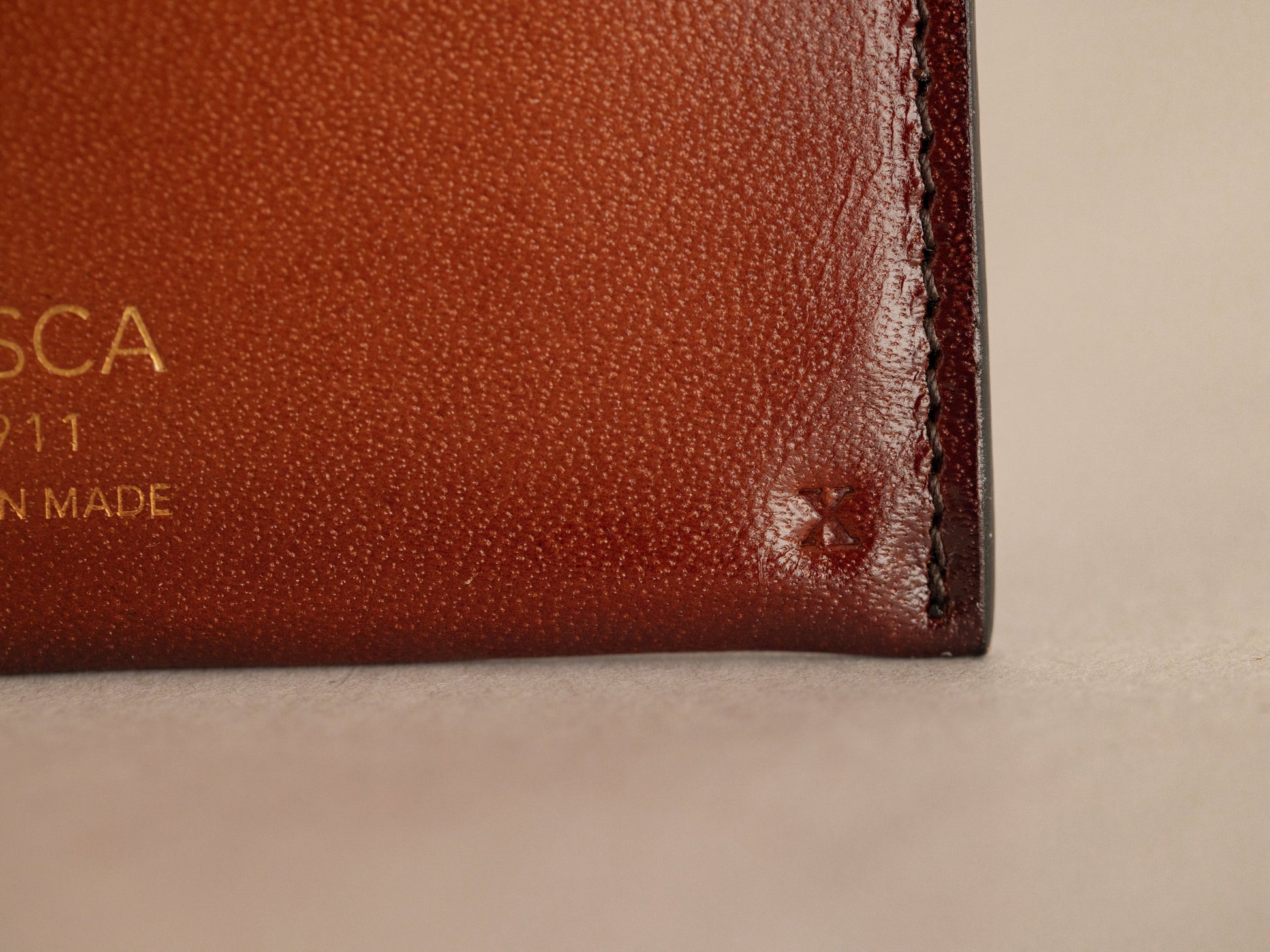 Bosca Smoked Old Leather Weekend Wallet Tan