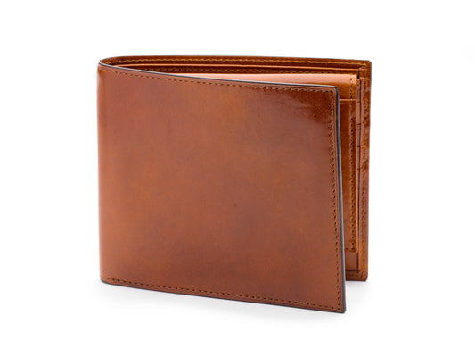 Bosca Old Leather Euro Credit Wallet w/ ID Passcase Amber