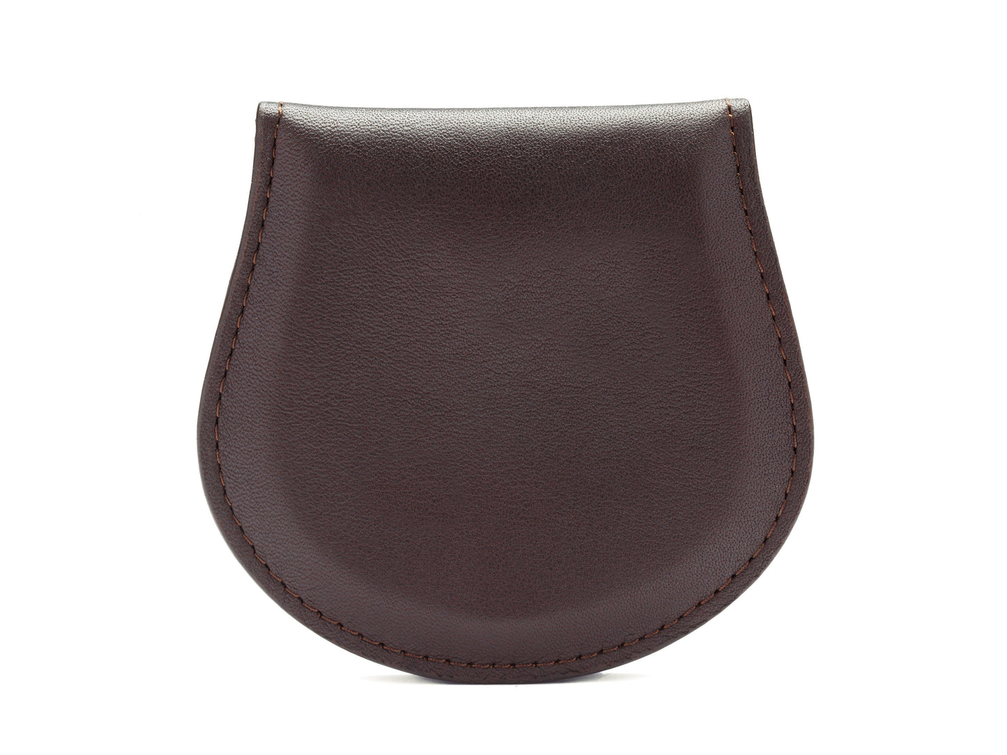 Bosca Essentials Coin Purse 320 - Bosca Dark Brown