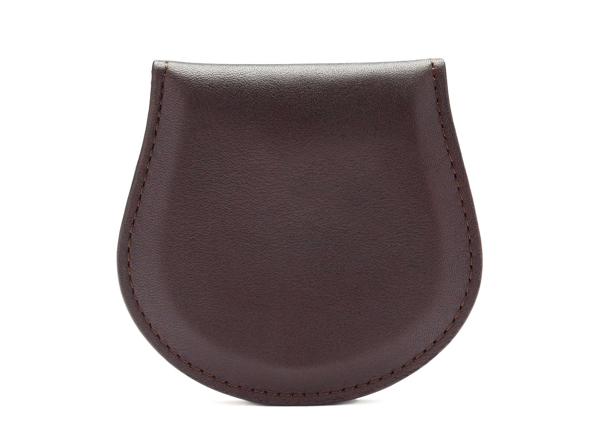 Bosca Essentials Coin Purse 320 - Bosca Dark Brown
