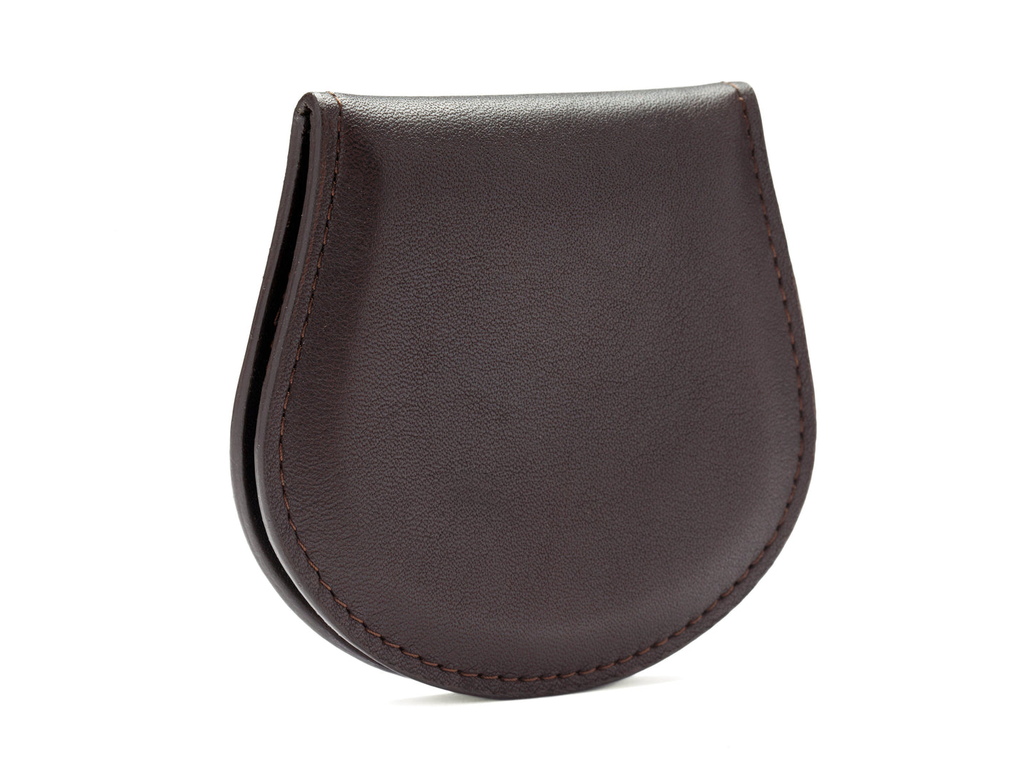 Bosca Essentials Coin Purse 320 - Bosca Dark Brown