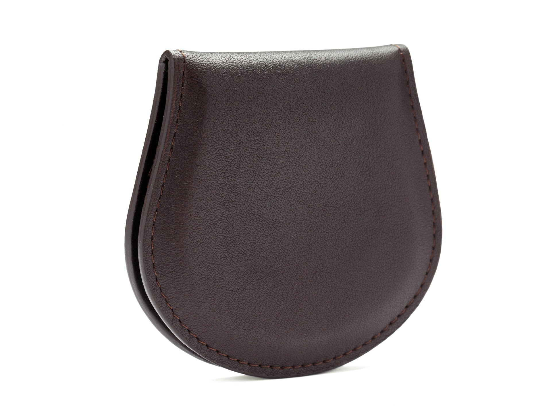 Bosca Essentials Coin Purse 320 - Bosca Dark Brown