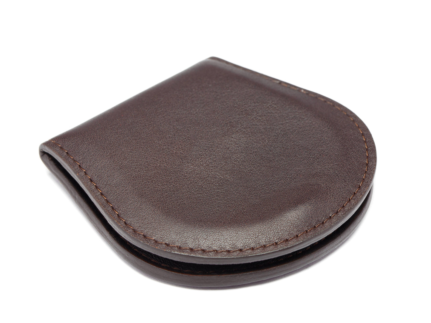 Bosca Essentials Coin Purse 320 - Bosca Dark Brown