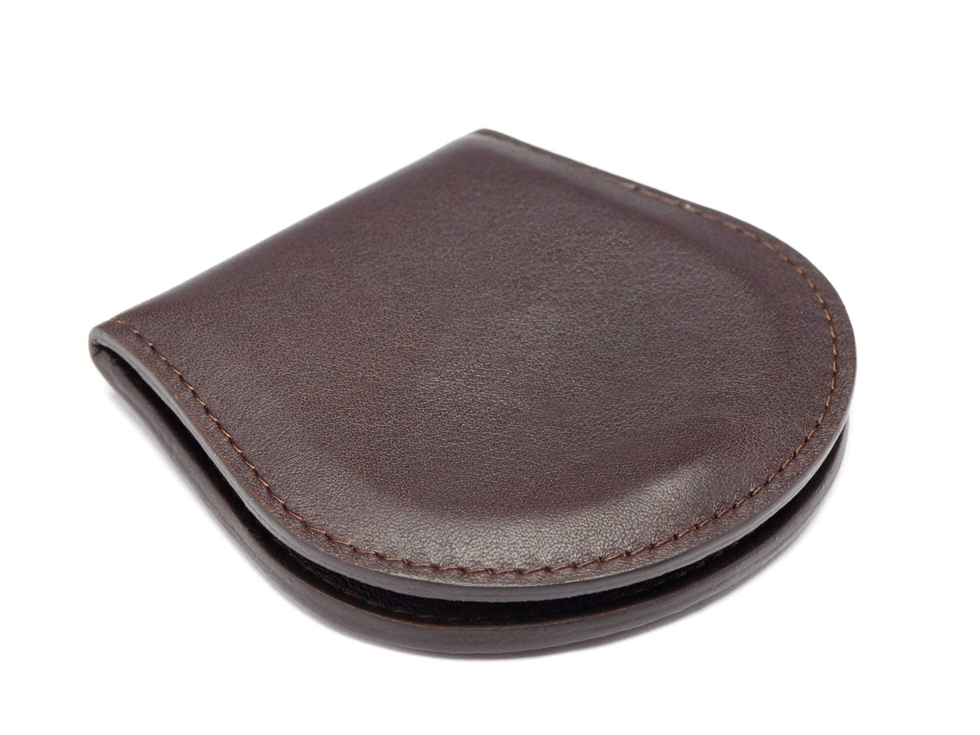 Bosca Essentials Coin Purse 320 - Bosca Dark Brown